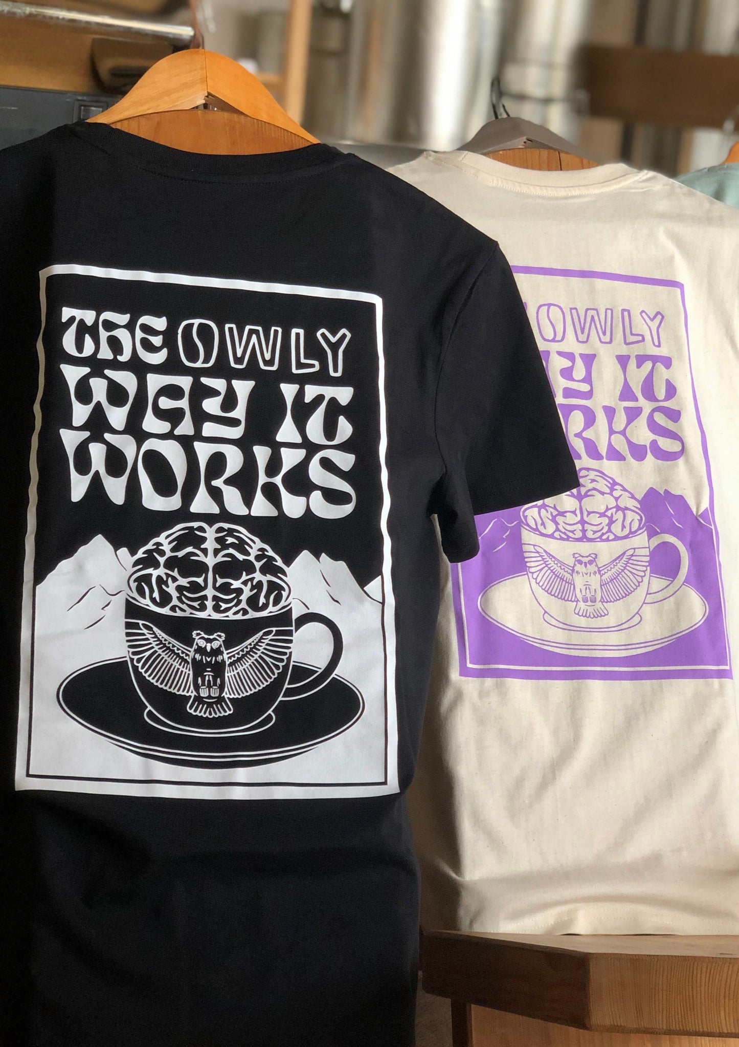 Owly Shirt schwarz