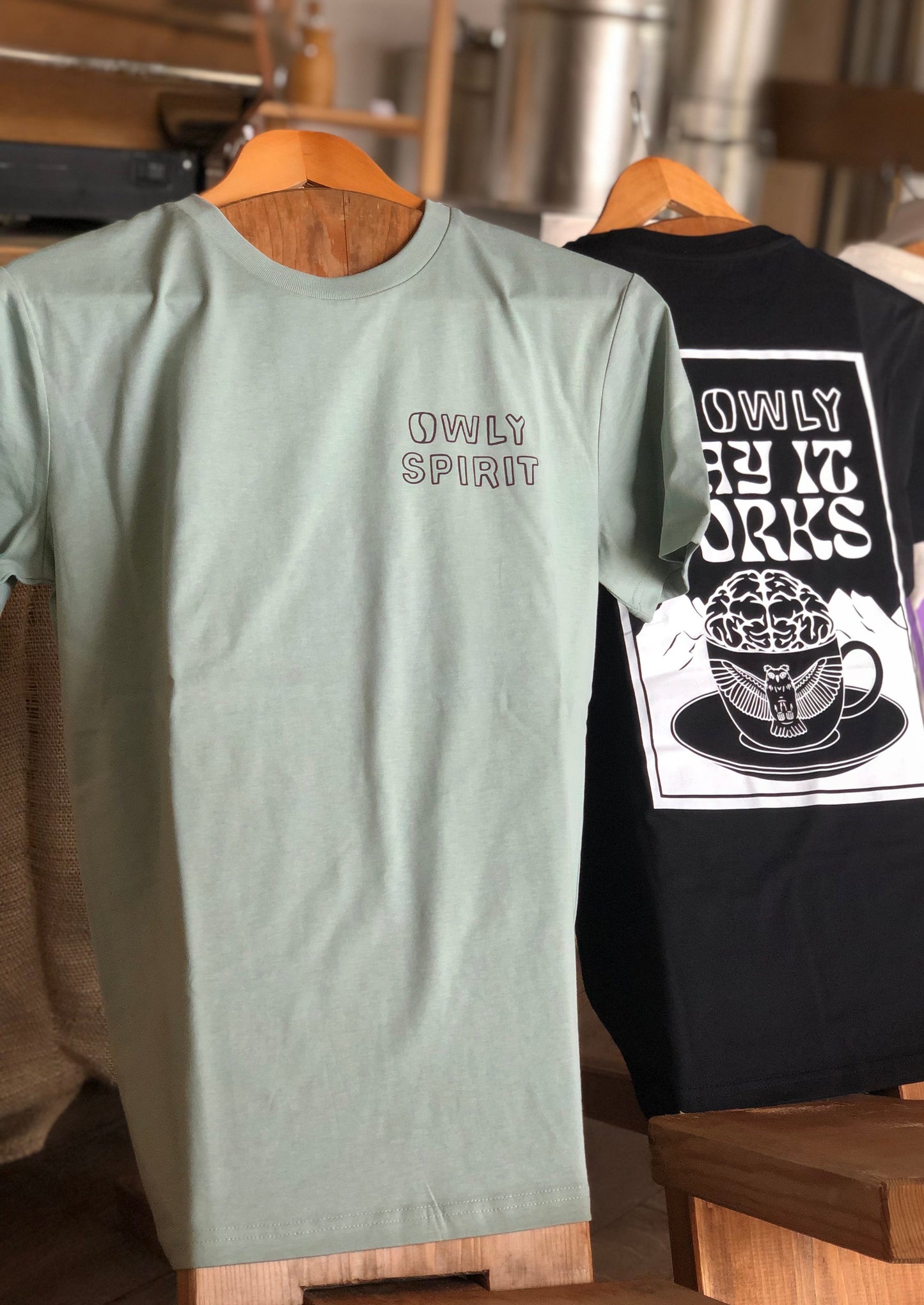 Owly Shirt aloe